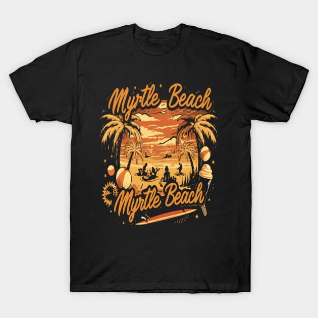 Myrtle Beach T-Shirt by Hunter_c4 "Click here to uncover more designs"